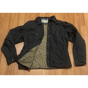 Joules Quilted Field Coat Fly Fishing Jacket Women's L Hunting Beadnill Rare